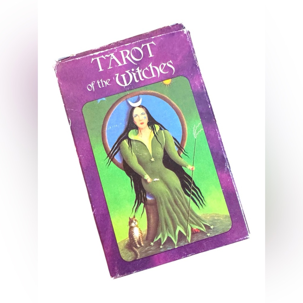 C1974 Tarot of the Witches Vintage Deck Oracle 1st Printing AGMULLER RARE OOP